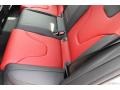 Black/Magma Red Rear Seat Photo for 2014 Audi S4 #85848286