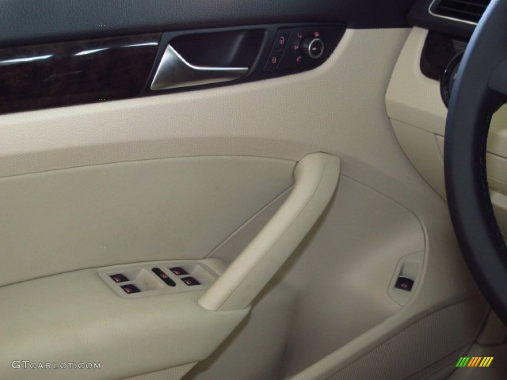 2014 Passat TDI SEL Premium - Candy White / Cornsilk Beige photo #16