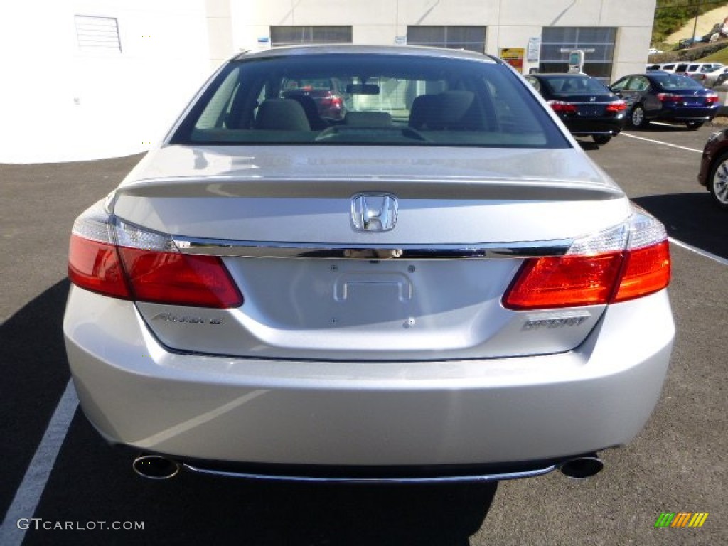 2014 Accord Sport Sedan - Alabaster Silver Metallic / Black photo #4