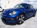 2013 Reef Blue Metallic Volkswagen Beetle Turbo Convertible  photo #9