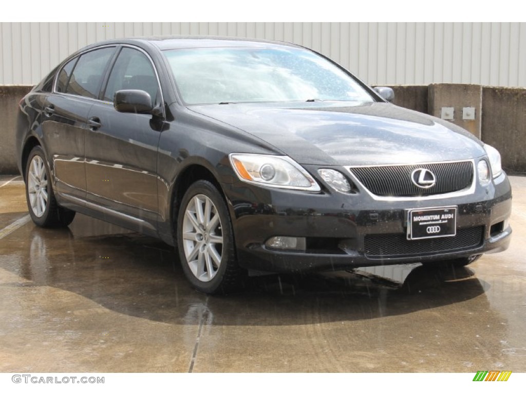 Obsidian Black Lexus GS