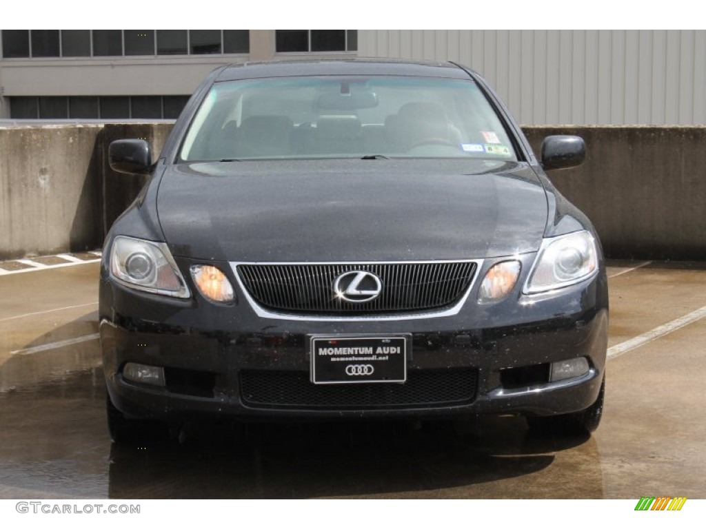 2007 GS 350 AWD - Obsidian Black / Cashmere photo #2