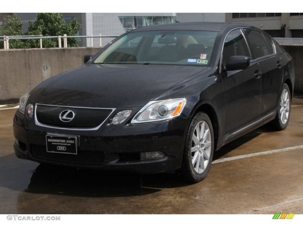 2007 GS 350 AWD - Obsidian Black / Cashmere photo #3