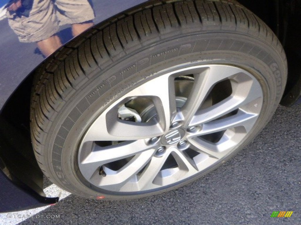 2014 Accord Sport Sedan - Obsidian Blue Pearl / Black photo #9