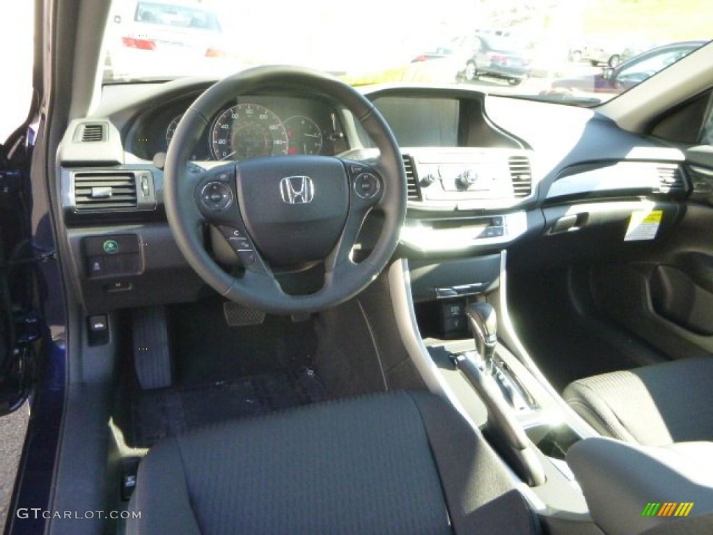 2014 Accord Sport Sedan - Obsidian Blue Pearl / Black photo #12