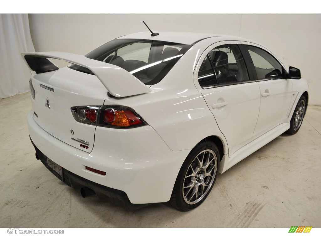 Wicked White 2010 Mitsubishi Lancer Evolution MR Touring Exterior Photo #85850431