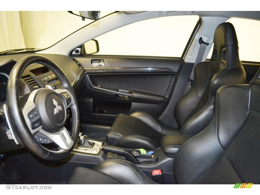 2010 Mitsubishi Lancer Evolution MR Touring Front Seat Photo #85850563