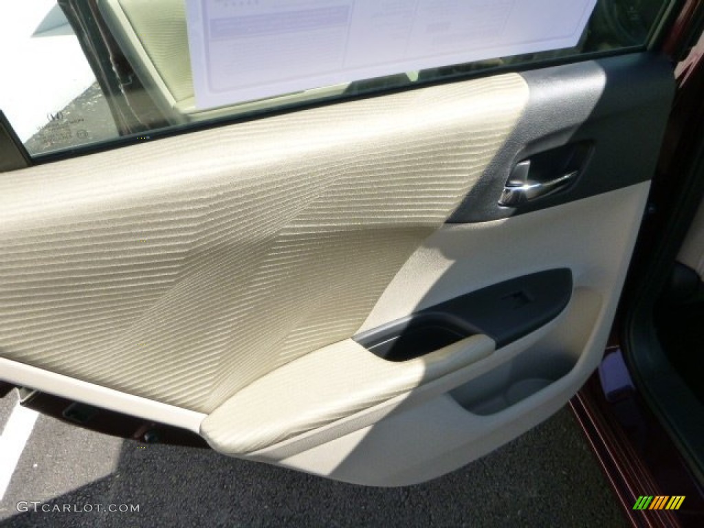 2014 Accord LX Sedan - Basque Red Pearl II / Ivory photo #13