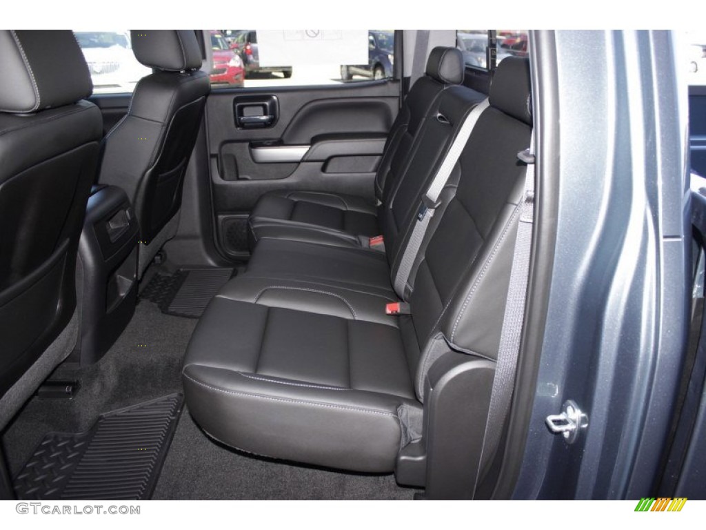 2014 Chevrolet Silverado 1500 LTZ Z71 Crew Cab 4x4 Rear Seat Photo #85850695