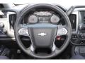 Jet Black 2014 Chevrolet Silverado 1500 LTZ Z71 Crew Cab 4x4 Steering Wheel