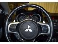 2010 Mitsubishi Lancer Evolution Black Full Leather Interior Steering Wheel Photo