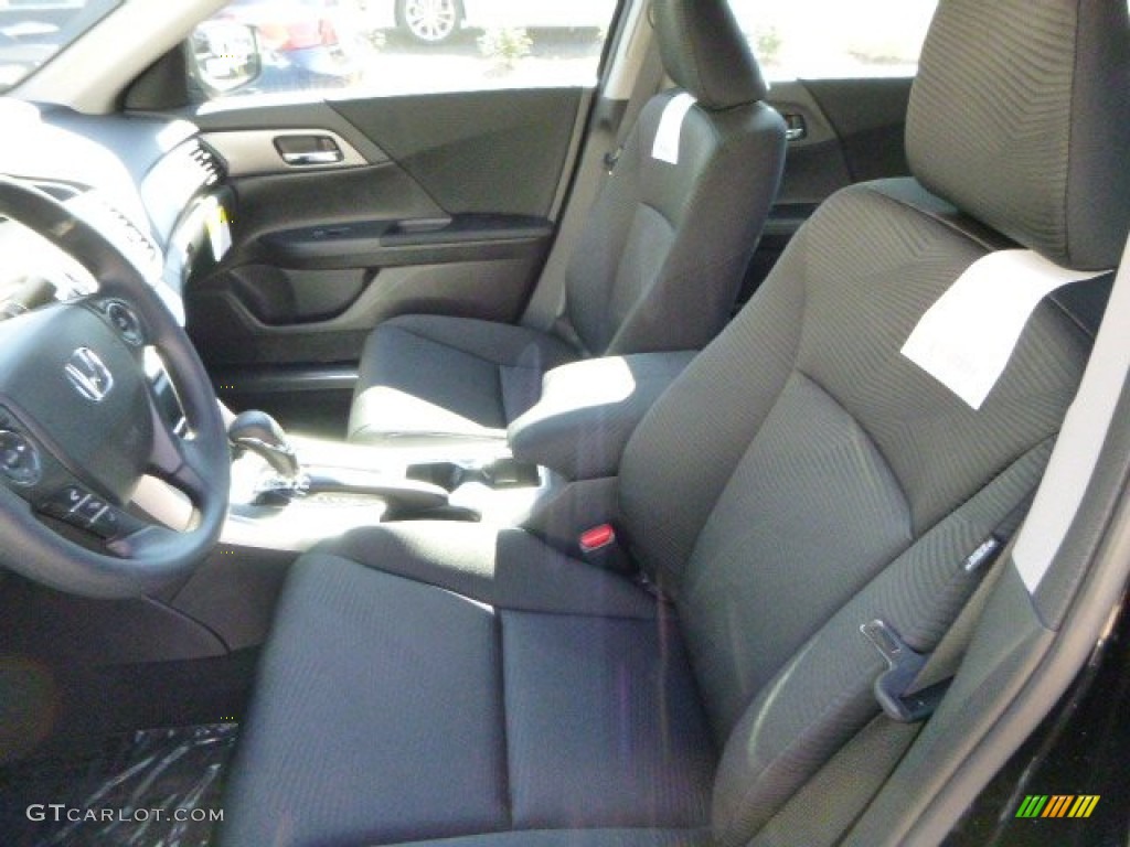 2014 Accord LX Sedan - Crystal Black Pearl / Black photo #10