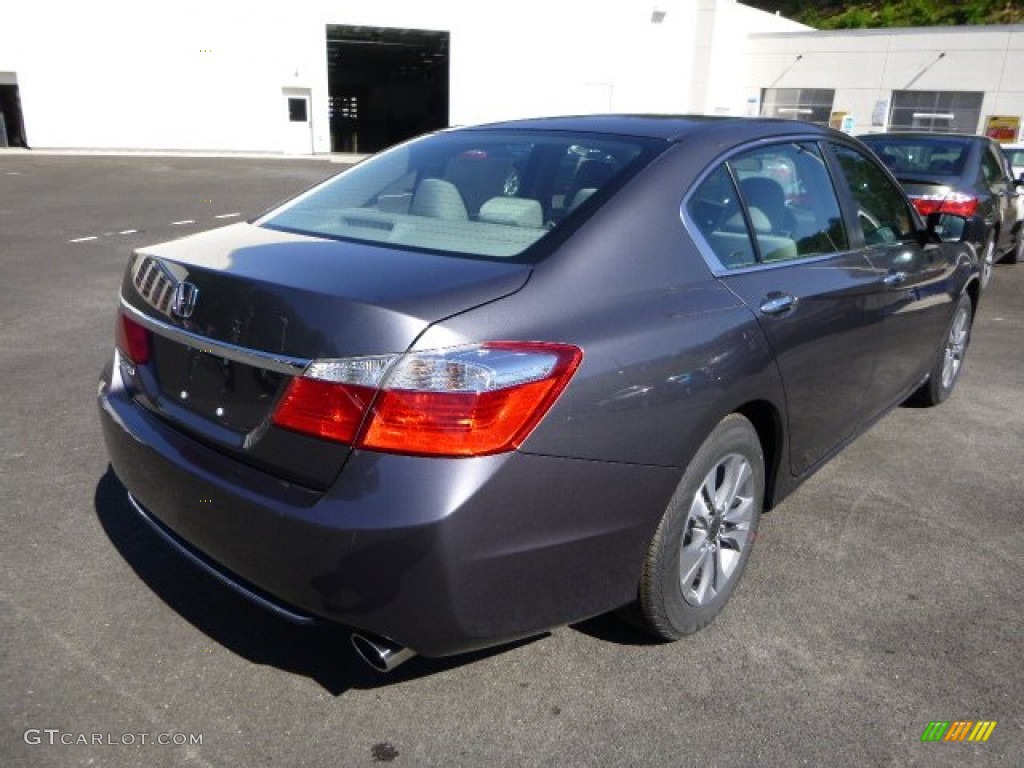 Modern Steel Metallic 2014 Honda Accord LX Sedan Exterior Photo #85850809