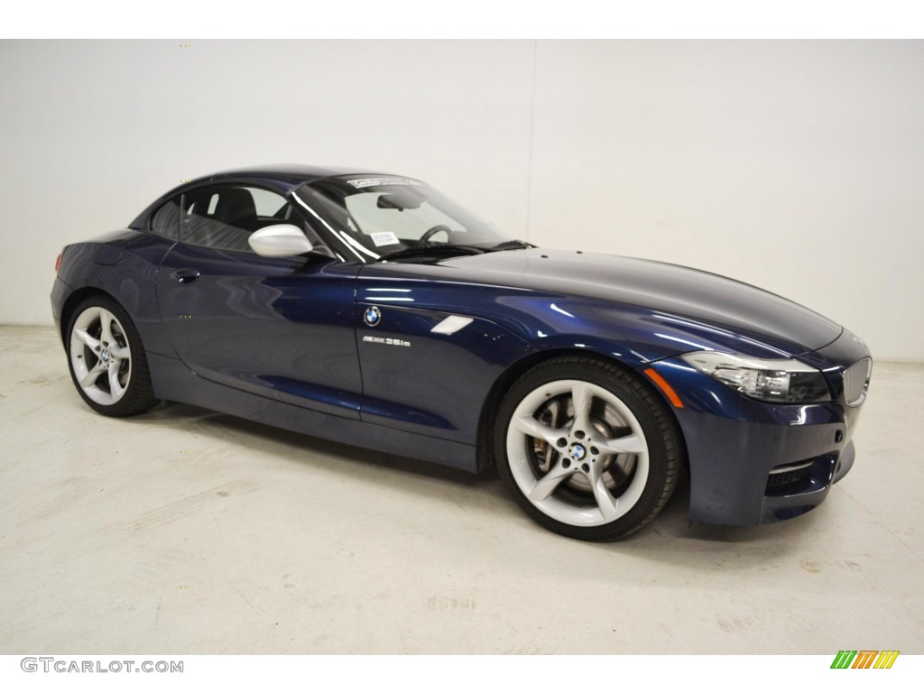 Deep Sea Blue Metallic 2011 BMW Z4 sDrive35is Roadster Exterior Photo #85850815