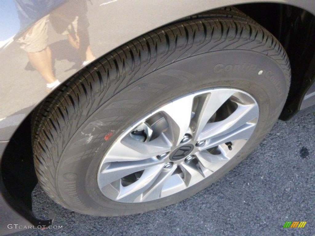 2014 Accord LX Sedan - Modern Steel Metallic / Gray photo #9