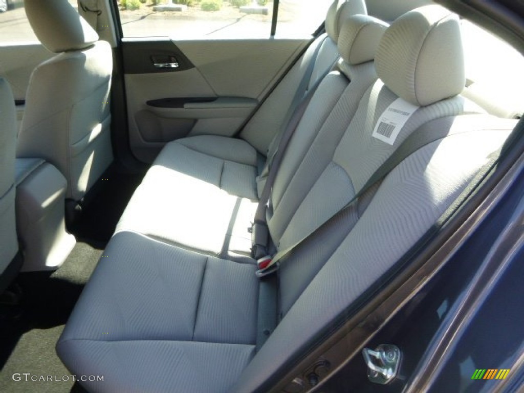 2014 Accord LX Sedan - Modern Steel Metallic / Gray photo #11