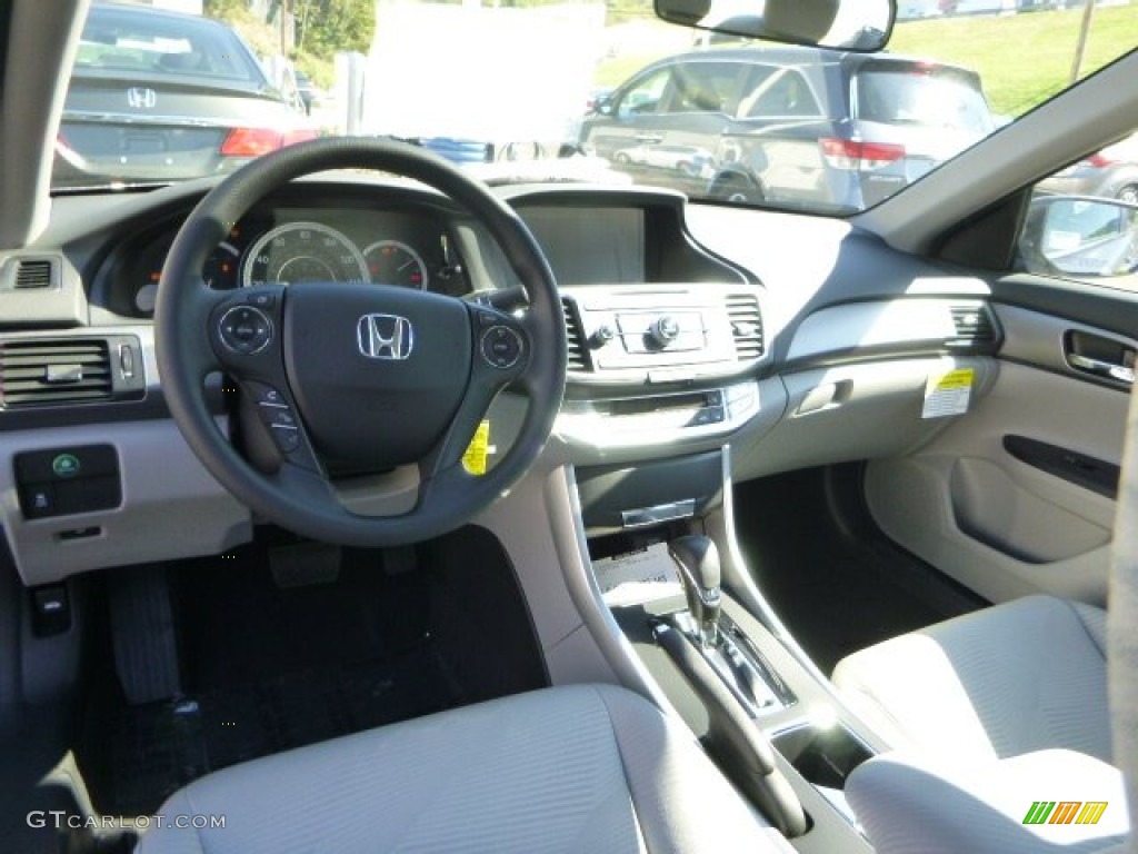 2014 Accord LX Sedan - Modern Steel Metallic / Gray photo #12