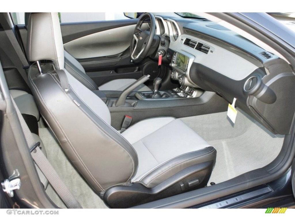 Gray Interior 2014 Chevrolet Camaro SS/RS Coupe Photo #85850920