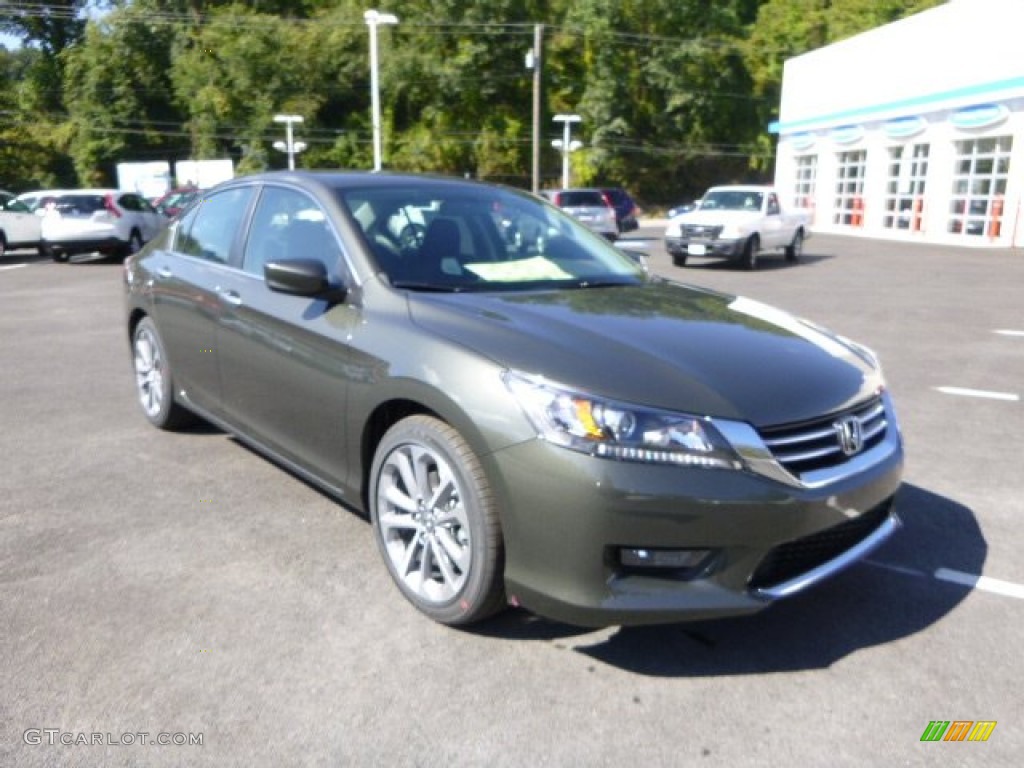 2014 Accord Sport Sedan - Hematite Metallic / Black photo #1