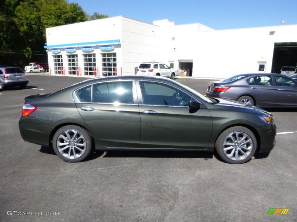 2014 Accord Sport Sedan - Hematite Metallic / Black photo #2