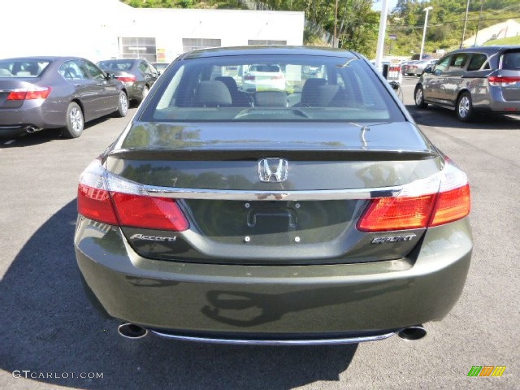 2014 Accord Sport Sedan - Hematite Metallic / Black photo #4