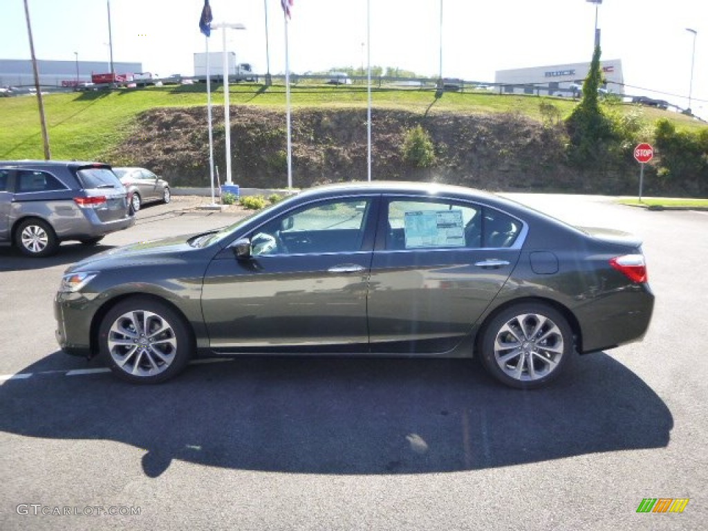 2014 Accord Sport Sedan - Hematite Metallic / Black photo #6