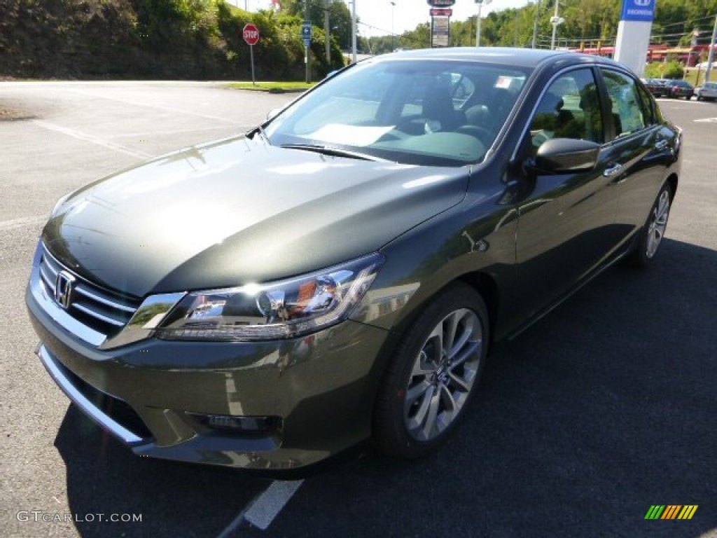 2014 Accord Sport Sedan - Hematite Metallic / Black photo #7