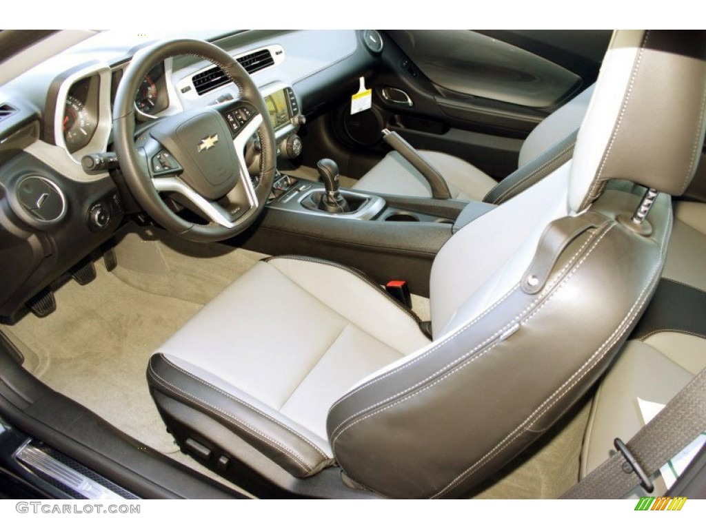 Gray Interior 2014 Chevrolet Camaro SS/RS Coupe Photo #85850998