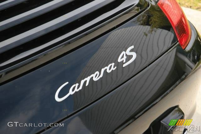 2008 911 Carrera 4S Coupe - Black / Black photo #50