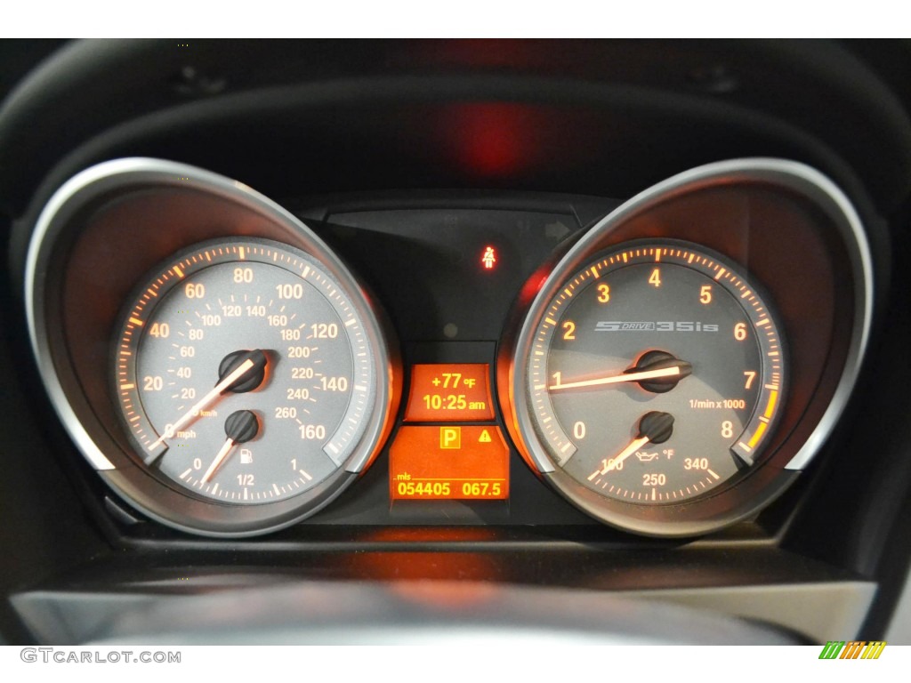 2011 BMW Z4 sDrive35is Roadster Gauges Photo #85851070