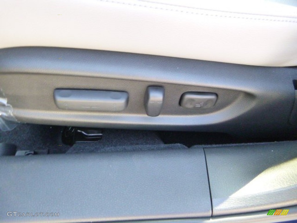 2014 Accord EX-L Sedan - Obsidian Blue Pearl / Gray photo #15