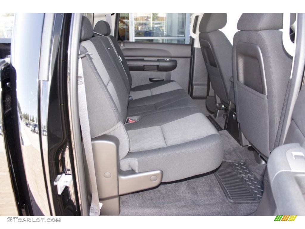 2014 Chevrolet Silverado 3500HD LT Crew Cab Dual Rear Wheel 4x4 Rear Seat Photo #85851490