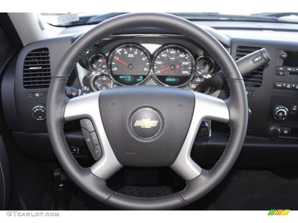 2014 Chevrolet Silverado 3500HD LT Crew Cab Dual Rear Wheel 4x4 Steering Wheel Photos