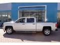 2014 White Diamond Tricoat Chevrolet Silverado 1500 LT Z71 Crew Cab 4x4  photo #3