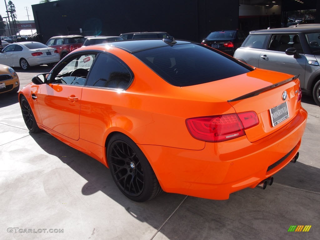 2012 M3 Coupe - Special Color Fire Orange / Black photo #11