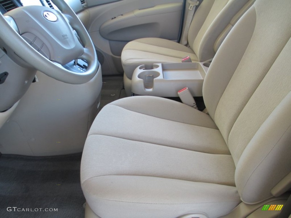 2009 Sedona LX - Olive Gray / Beige photo #13