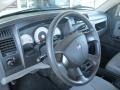 Dark Slate Gray/Medium Slate Gray 2010 Dodge Dakota ST Extended Cab Steering Wheel