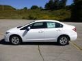 Taffeta White - Civic LX Sedan Photo No. 6