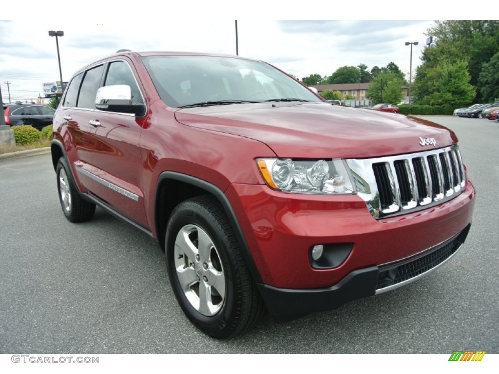 2013 Grand Cherokee Limited - Deep Cherry Red Crystal Pearl / Black photo #2