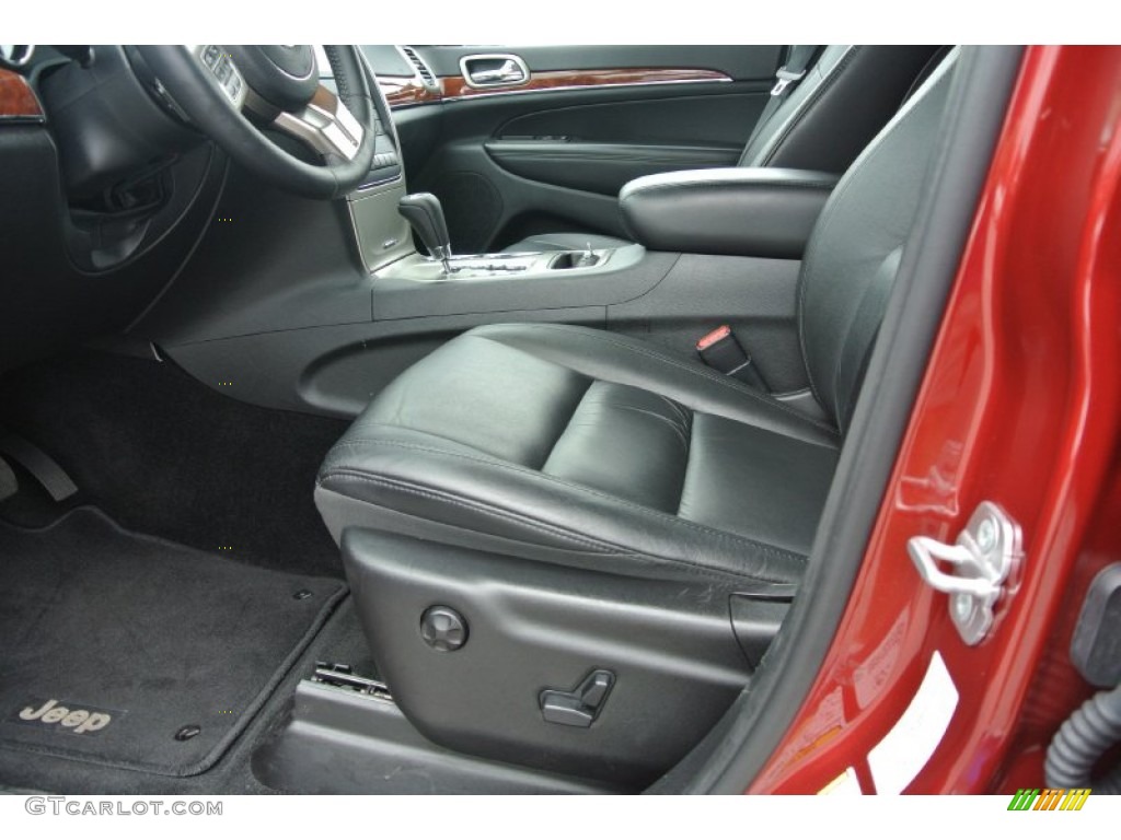 2013 Grand Cherokee Limited - Deep Cherry Red Crystal Pearl / Black photo #8