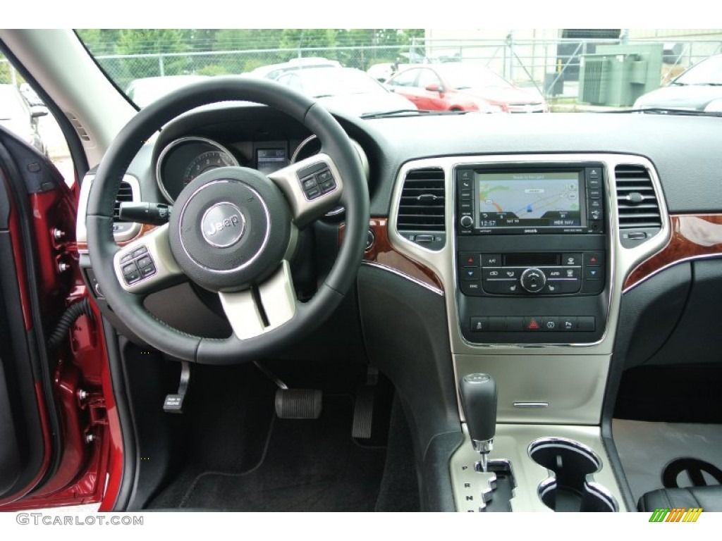 2013 Grand Cherokee Limited - Deep Cherry Red Crystal Pearl / Black photo #18