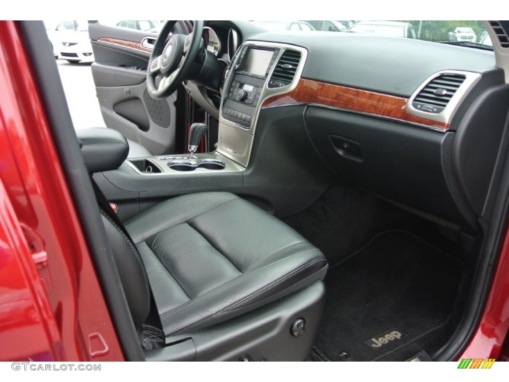 2013 Grand Cherokee Limited - Deep Cherry Red Crystal Pearl / Black photo #21