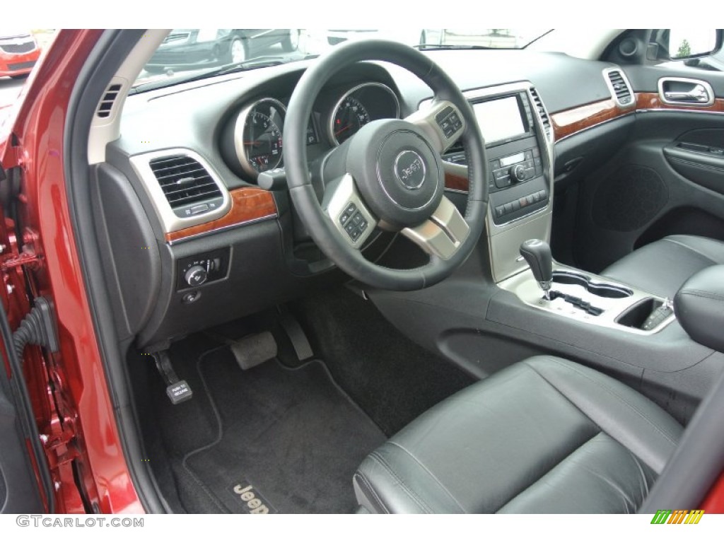 2013 Grand Cherokee Limited - Deep Cherry Red Crystal Pearl / Black photo #25