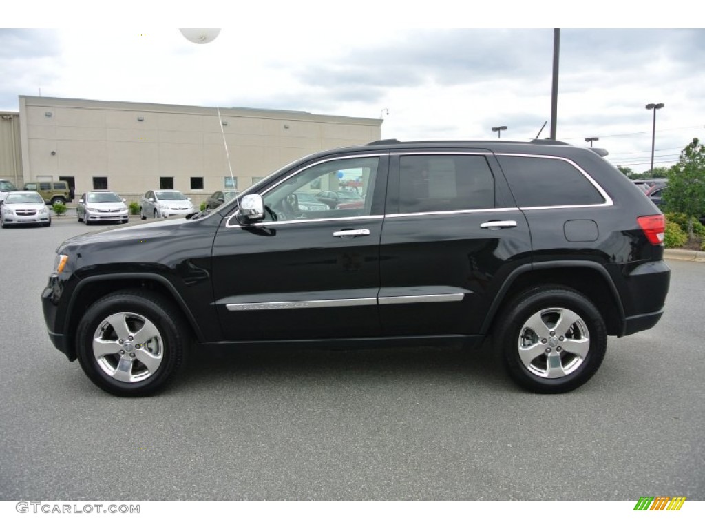 2013 Grand Cherokee Limited - Brilliant Black Crystal Pearl / Black photo #3