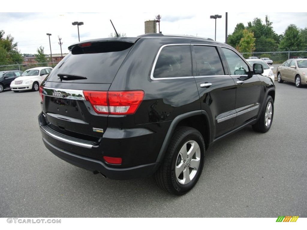 2013 Grand Cherokee Limited - Brilliant Black Crystal Pearl / Black photo #5