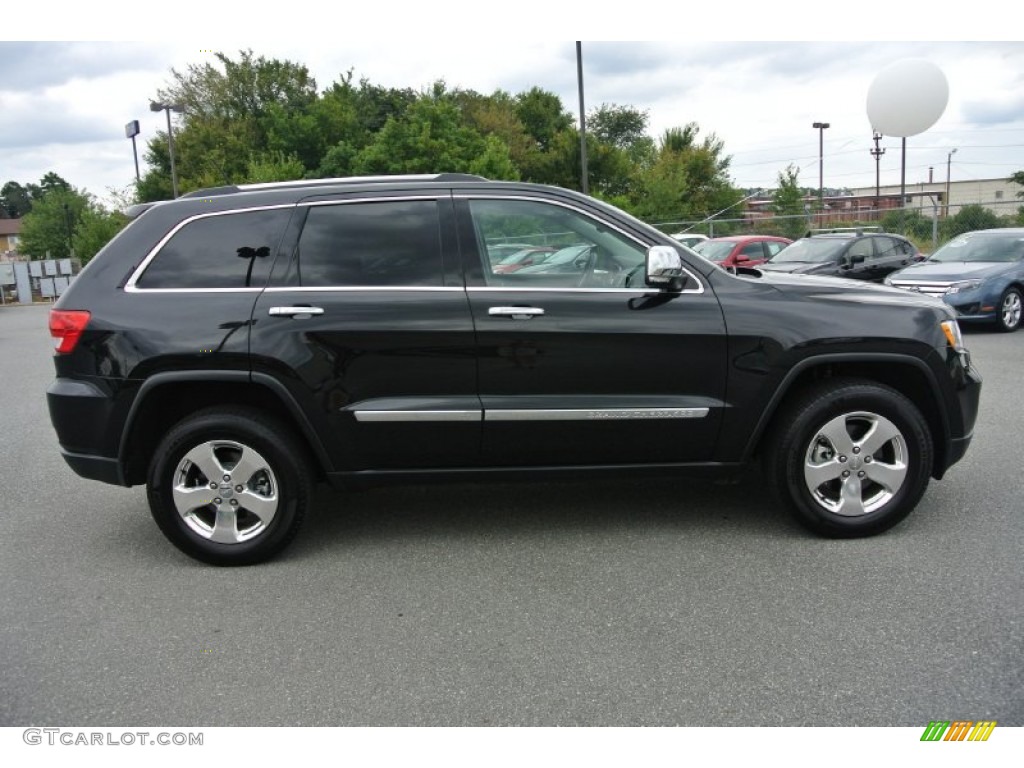 2013 Grand Cherokee Limited - Brilliant Black Crystal Pearl / Black photo #6