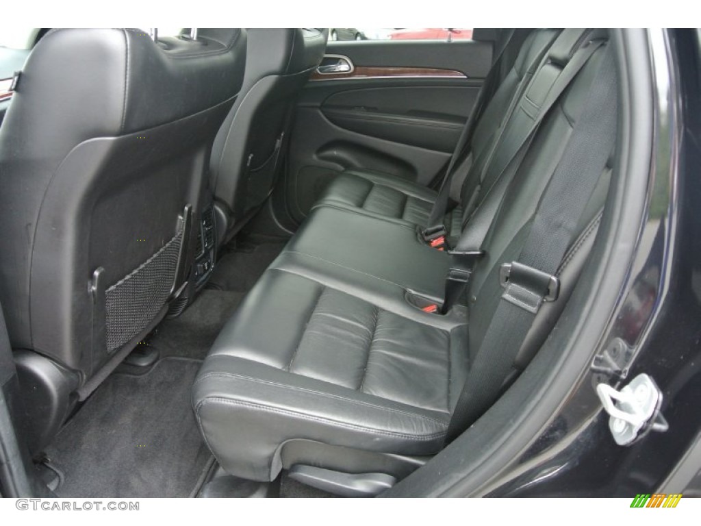 2013 Grand Cherokee Limited - Brilliant Black Crystal Pearl / Black photo #16
