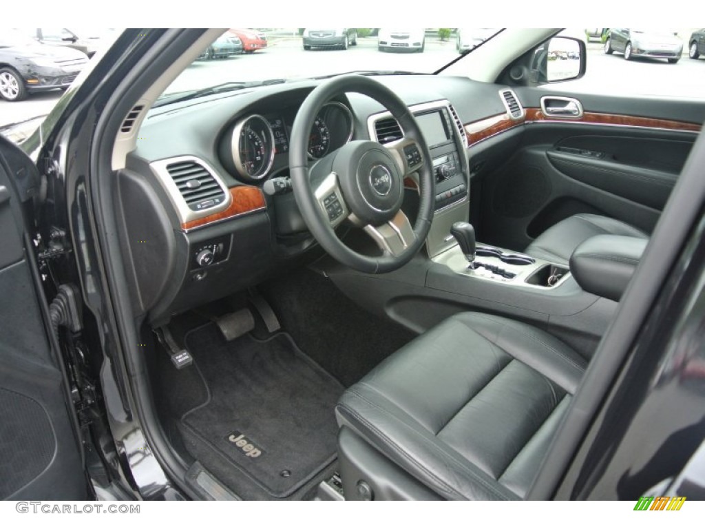 2013 Grand Cherokee Limited - Brilliant Black Crystal Pearl / Black photo #25
