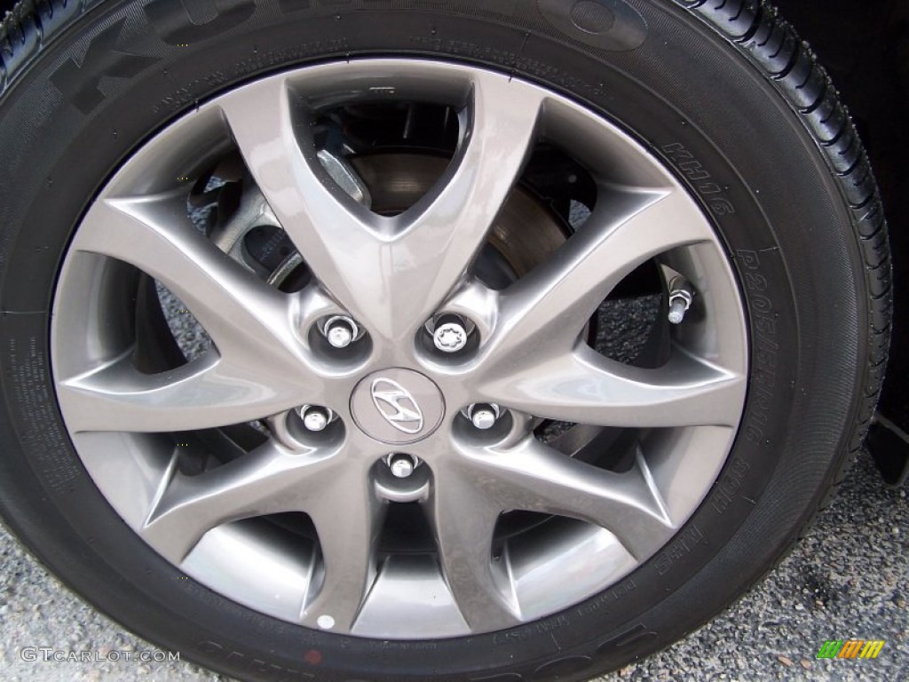 2012 Elantra SE Touring - Shimmering Silver / Black photo #7