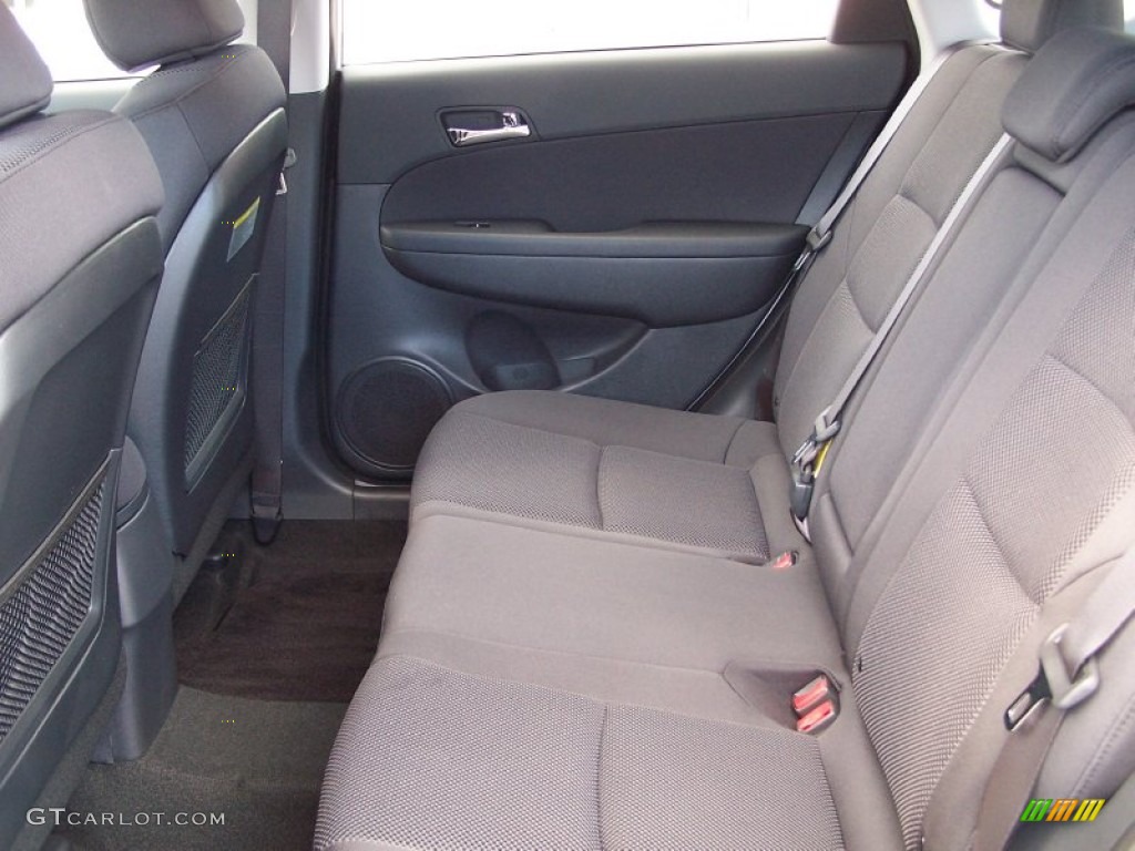 2012 Elantra SE Touring - Shimmering Silver / Black photo #12